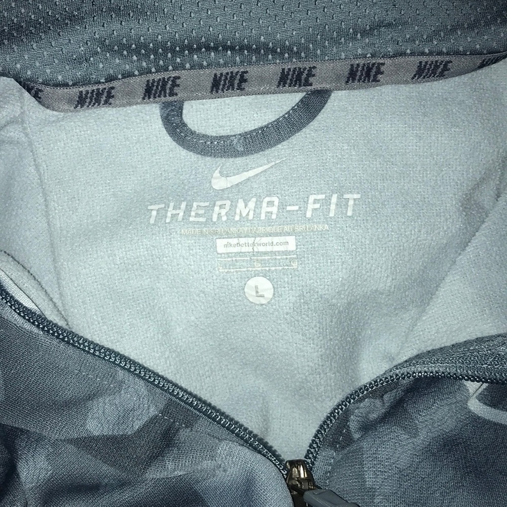 Nike Blue Camo Jacket